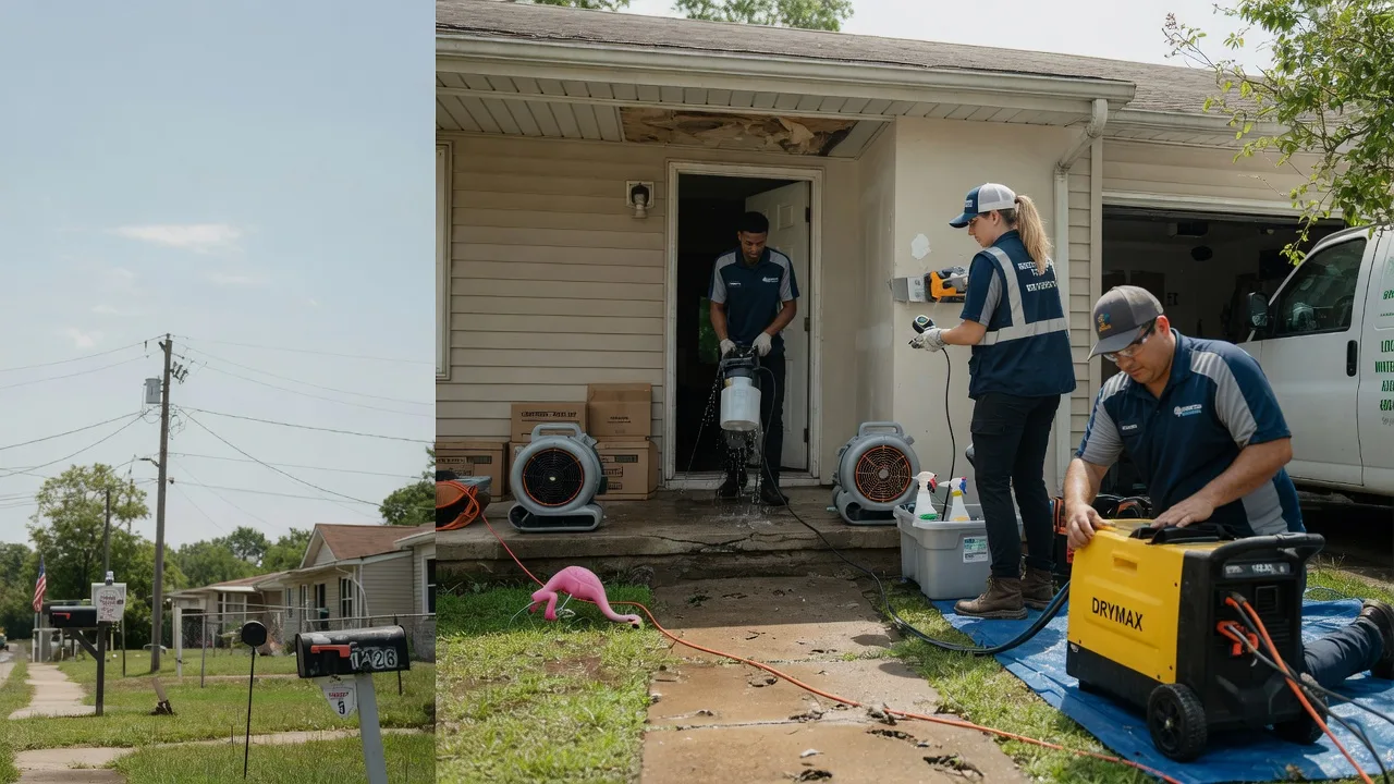 Storm Damage Water Removal in Tuscaloosa, AL near me